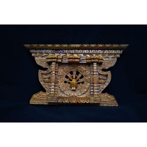 Beautifully Designed Handmade Peacock Window