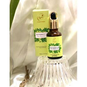 Avani 100% Natural & Pure Refreshing Peppermint Essential Oil For Headache & Stress Relief (30 ml)