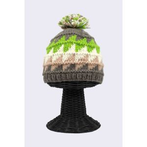 100% Pure Woolen Soft & Warm Multi-Colored Beanie Hat