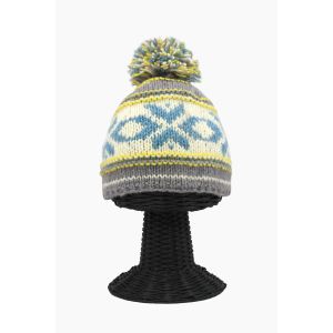 100% Pure Woolen Soft & Warm Multi-Colored Beanie Hat