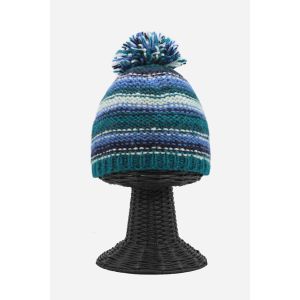 Soft & Warm Stretchable 100% Woolen Outside and Polyester Inside Multi-Colored Beanie Hat