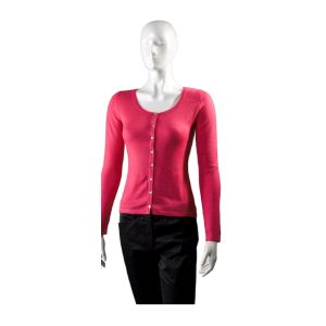 Pure  Cashmere ladies  Basic  Cardigan  Hand  Made  In Nepal