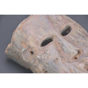 Tibetan Wooden Cultural Shaman Jhakri Mask