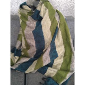 Acrylic Stripes Throw Blankets
