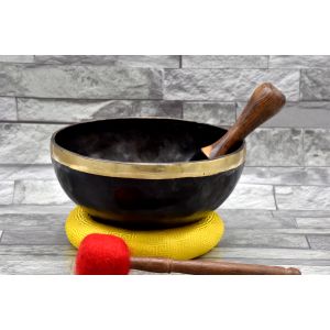 9 Inch Tibetan Antique  Singing Bowl
