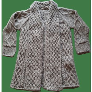 long woolen cardigan