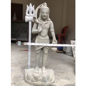 Stone Carved Lord Shiva
