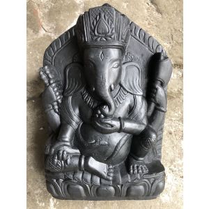 Stone Carved Lord Ganesha