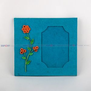 Flower Design Photo Frame