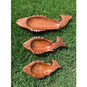 Wooden Fish tray(Set of 3)