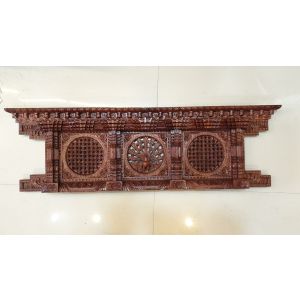 Triple Peacock Window With Jali