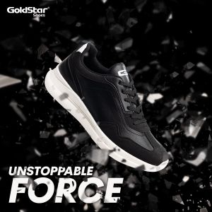 Bryn 03 Black Goldstar Shoes for Men