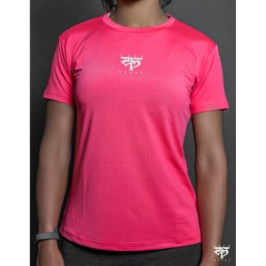 Coral Pink Tee for Women
