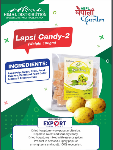 Delite Lapsi Candy-2 (100 Packets)