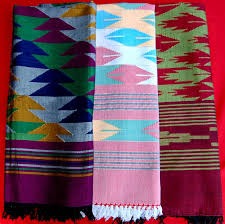 Nepali Dhaka Cotton Scarf