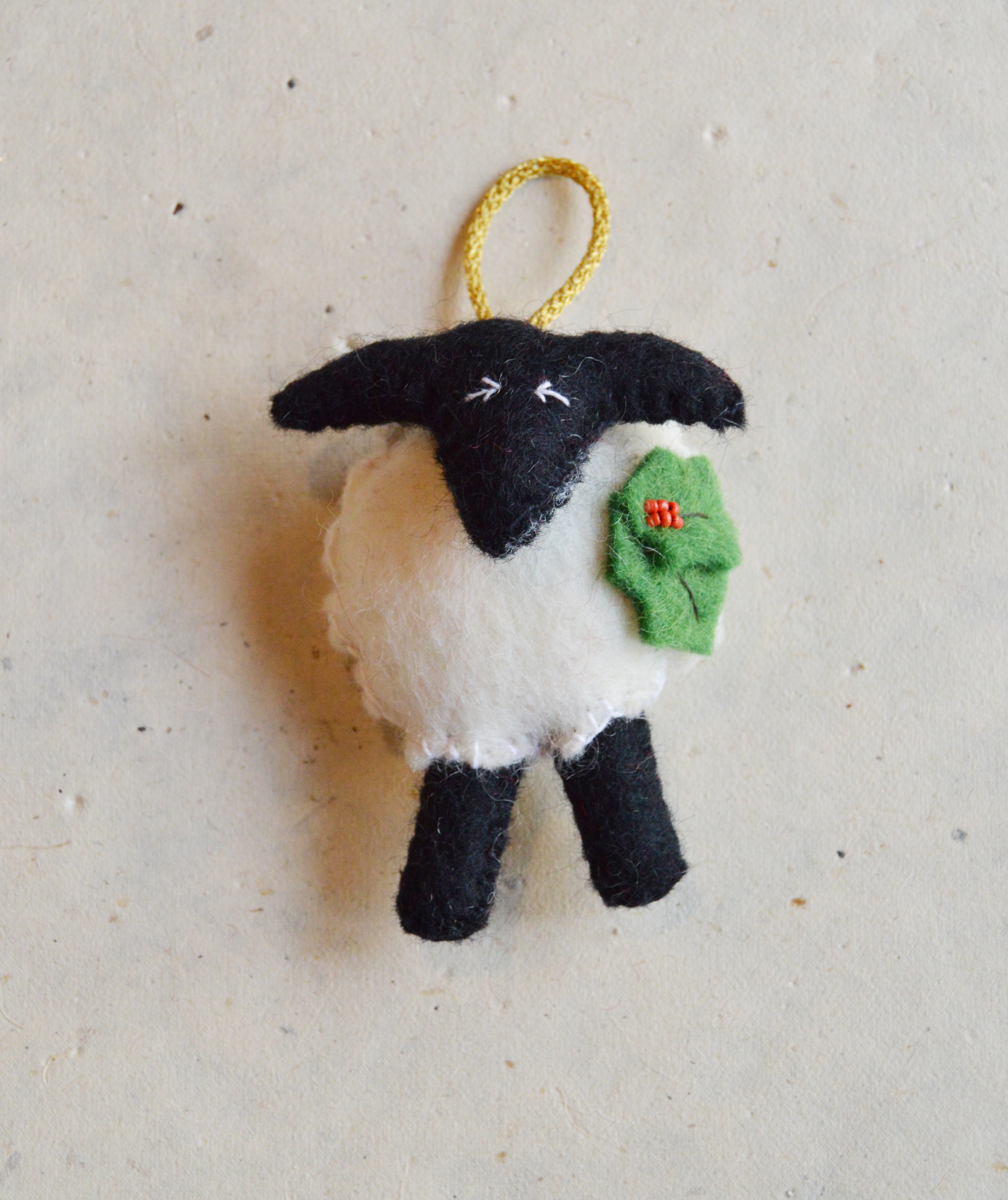 Felt Sheep Ornament for Decoration
