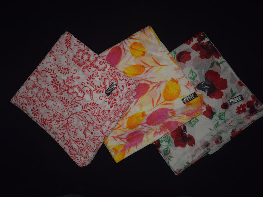 100% cashmere printed stole