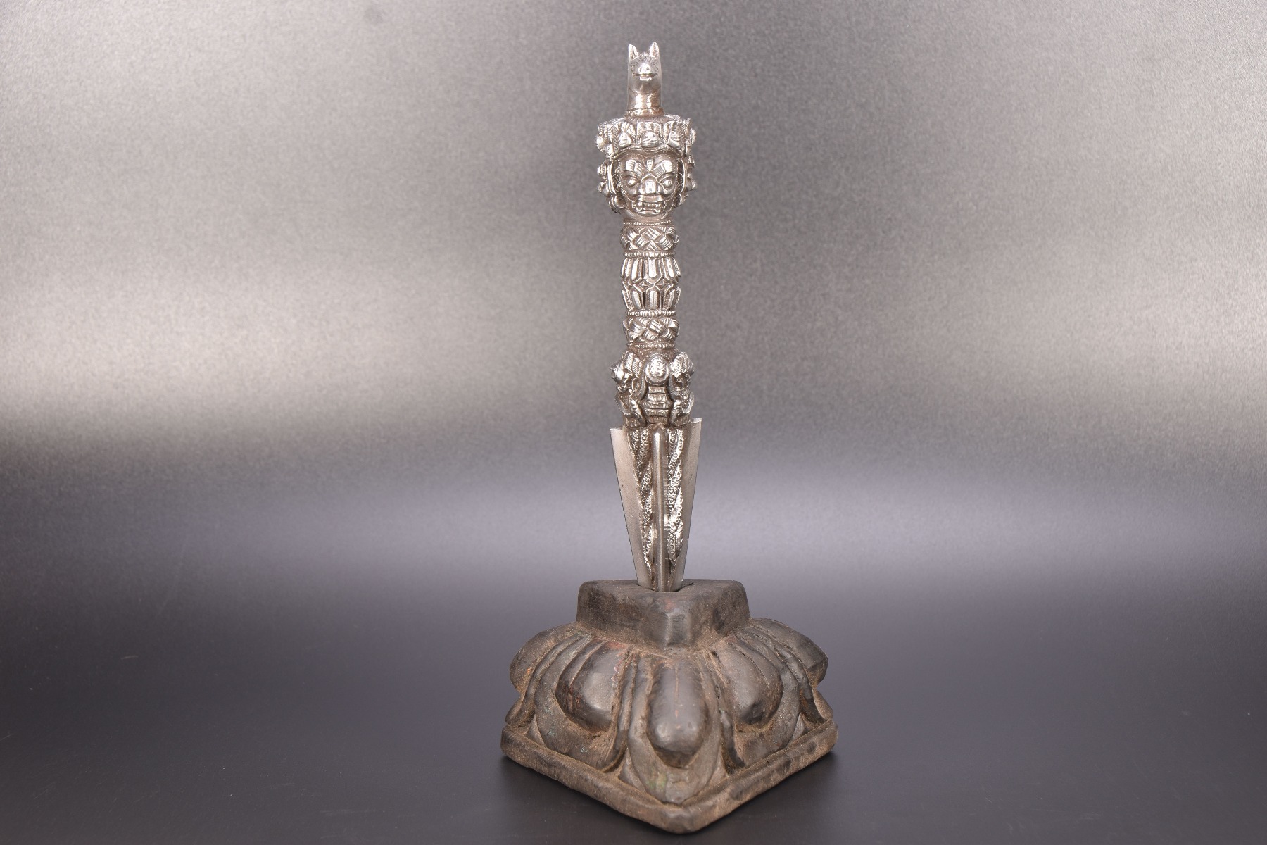 Tibetan Vajrakilaya Phurba Buddhism Dagger of Iron 