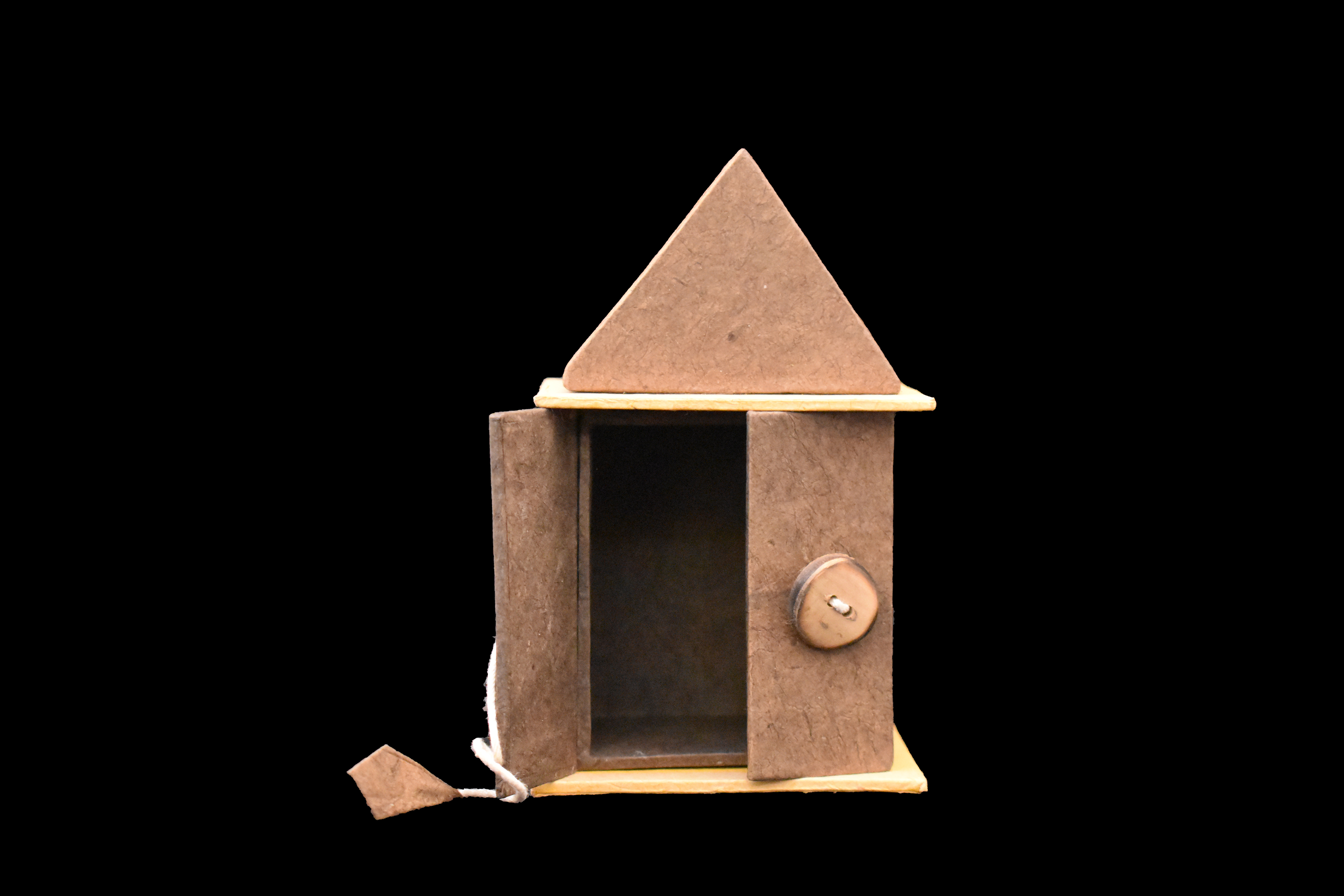 Lokta paper-Temple- shape Statue holder