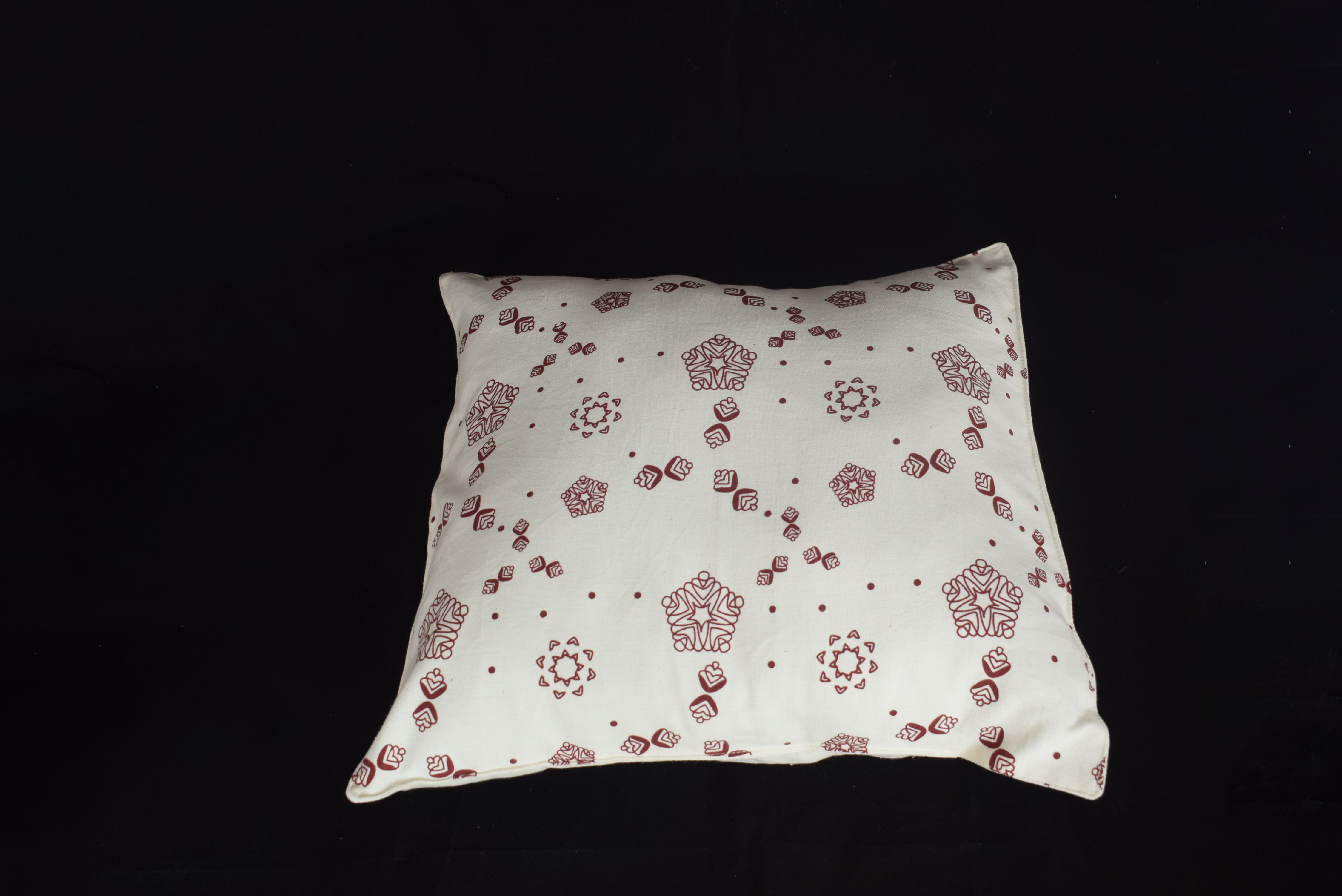 Fiber Cushion with Attractive Printed Cover
