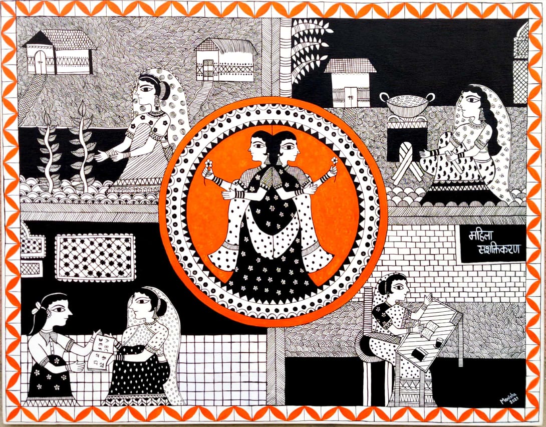 Women Empowerment Acrylic on Canvas