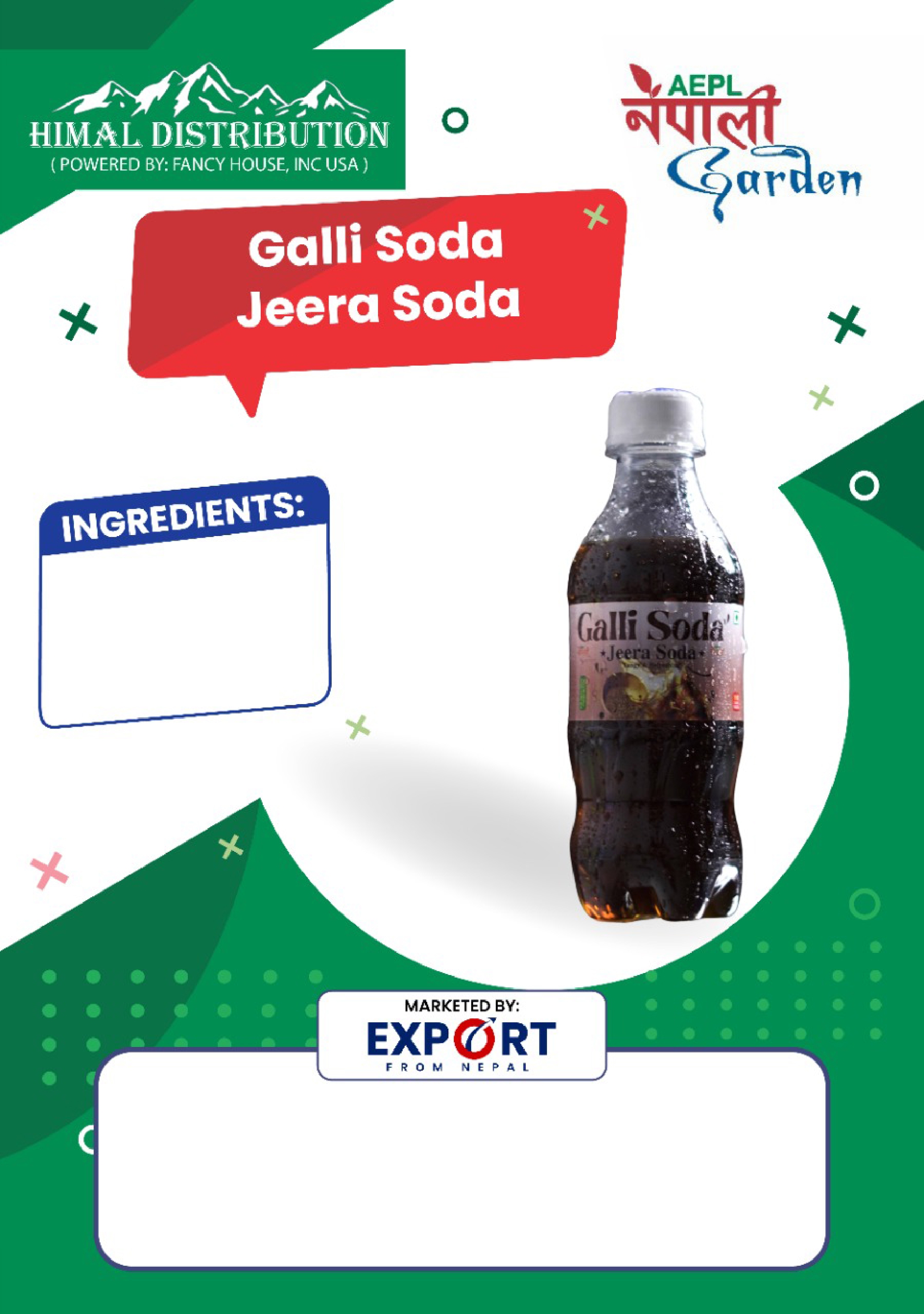 Galli Soda  - Jeeru (24 Bottles)