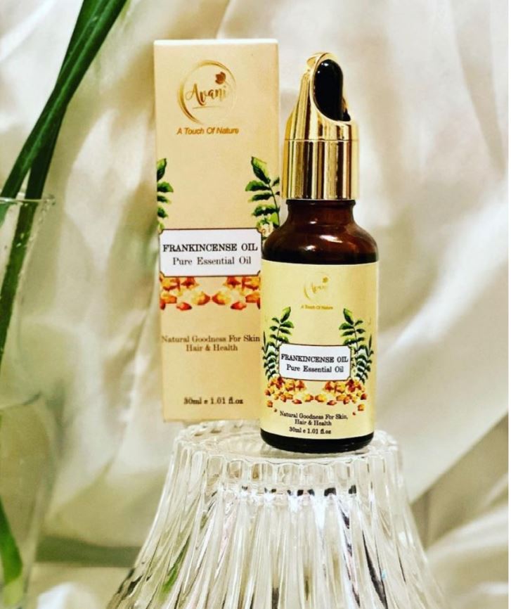 Avani 100% Pure & Natural Frankincense Essential Oil Known As Botox In A Bottle For Reducing Wrinkles And Fine Lines (30 ML)