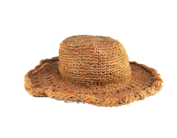 Handmade Hemp Cap , Free Size 
