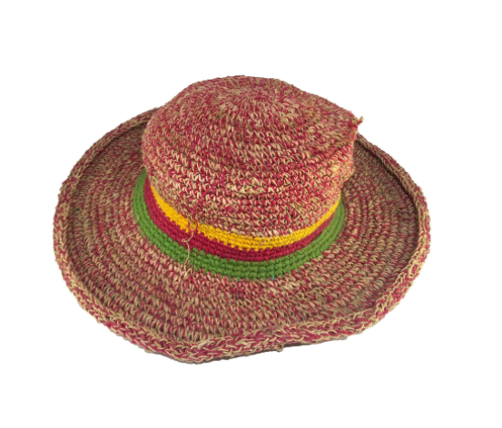 Handmade Hemp Cap , Free Size 