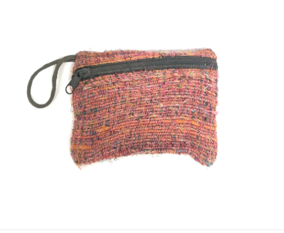 Hemp Small Bags, Hemp Coin Bags 2 Chain