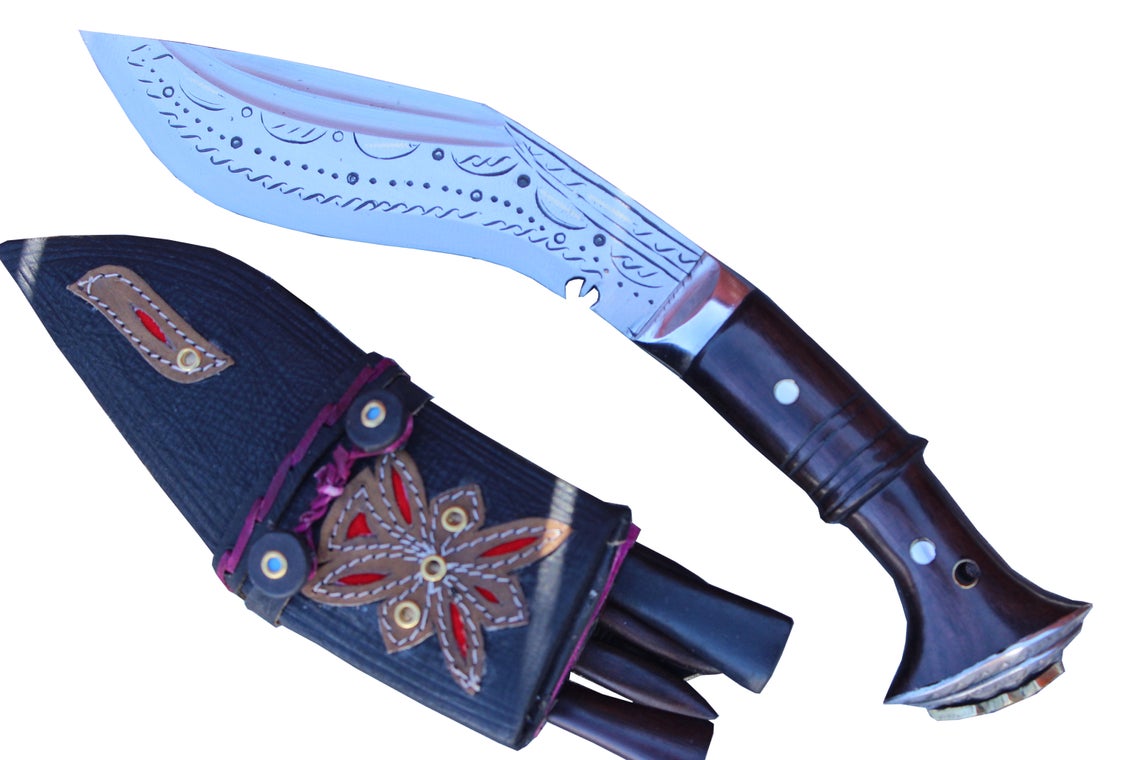 6.5" Traditional Ganjawal Ful Tang Khukuri-Hand made Khukuri In Nepal