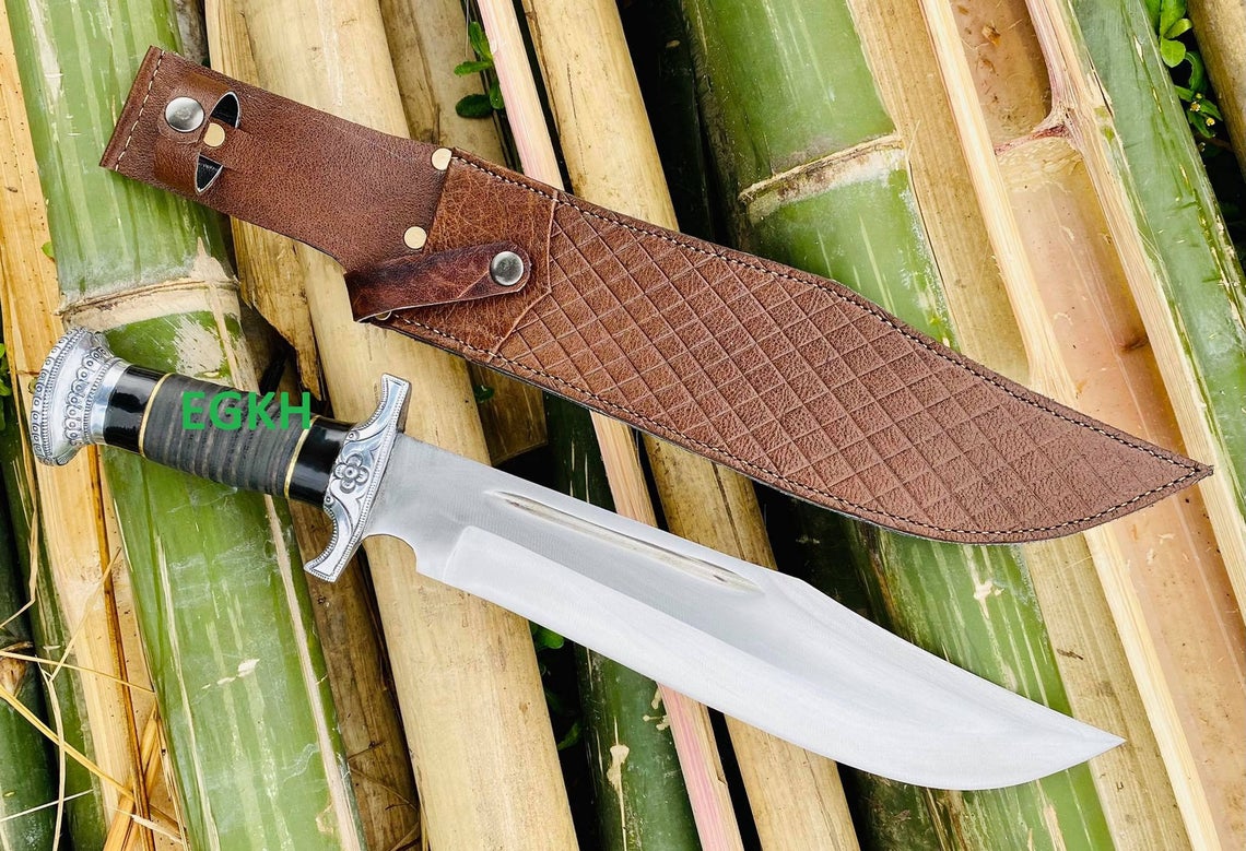 12 inch Fixed Blade Bowie Knife 