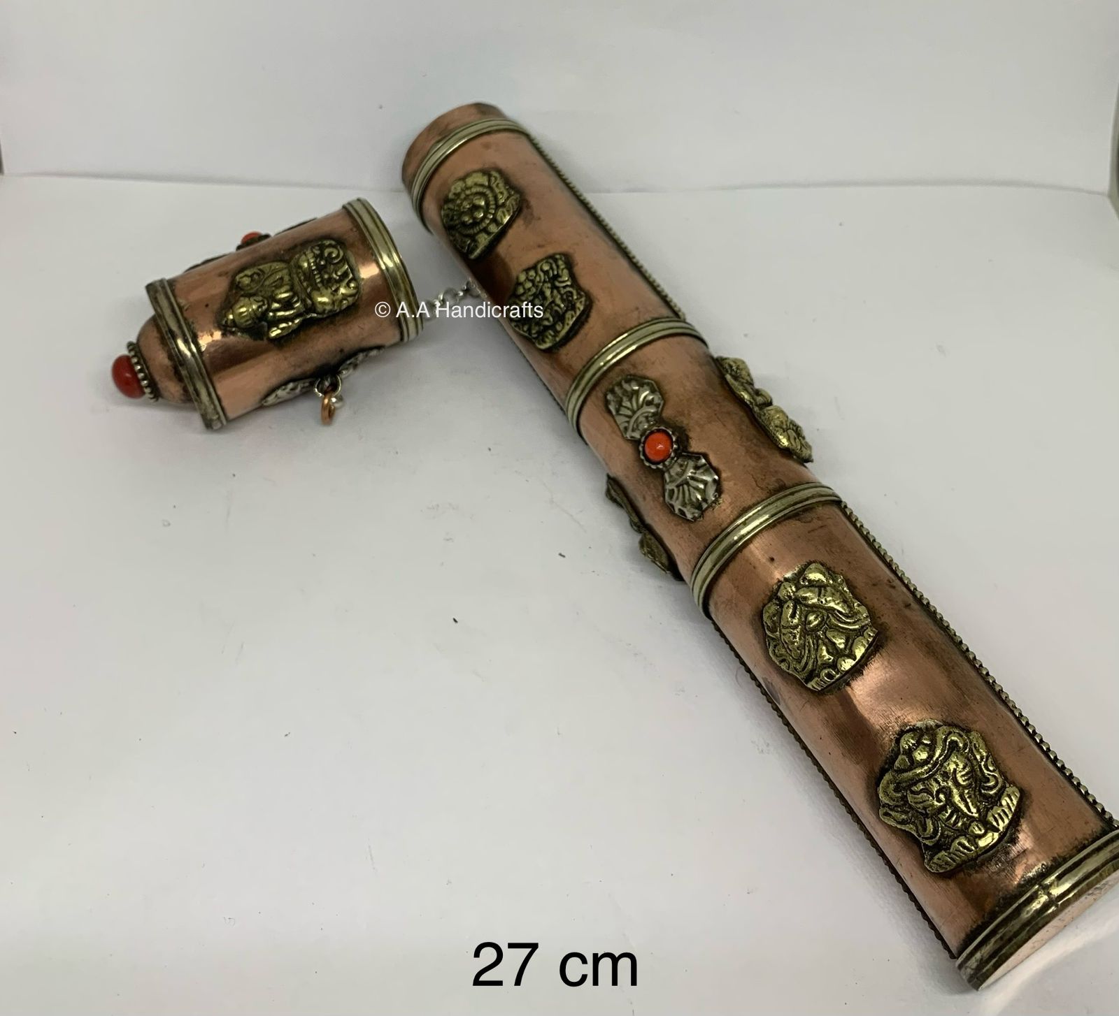Copper Tibetan Incense Holders