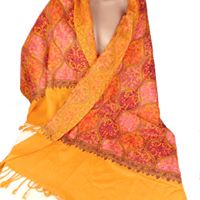 Full embroidery Woolen Stole