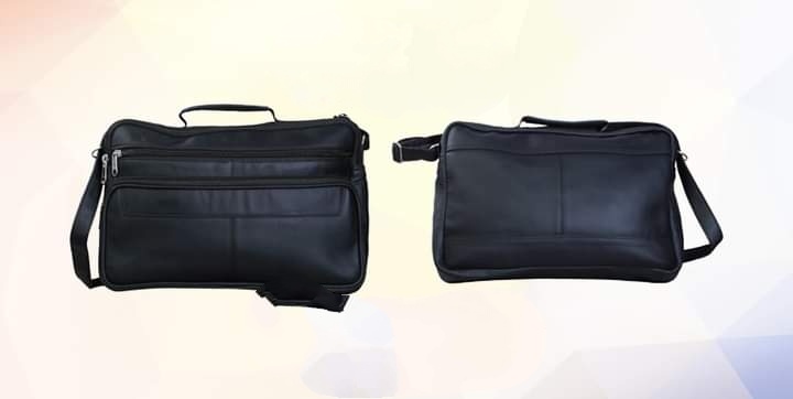 Medium Size Handmade Leather File Bag