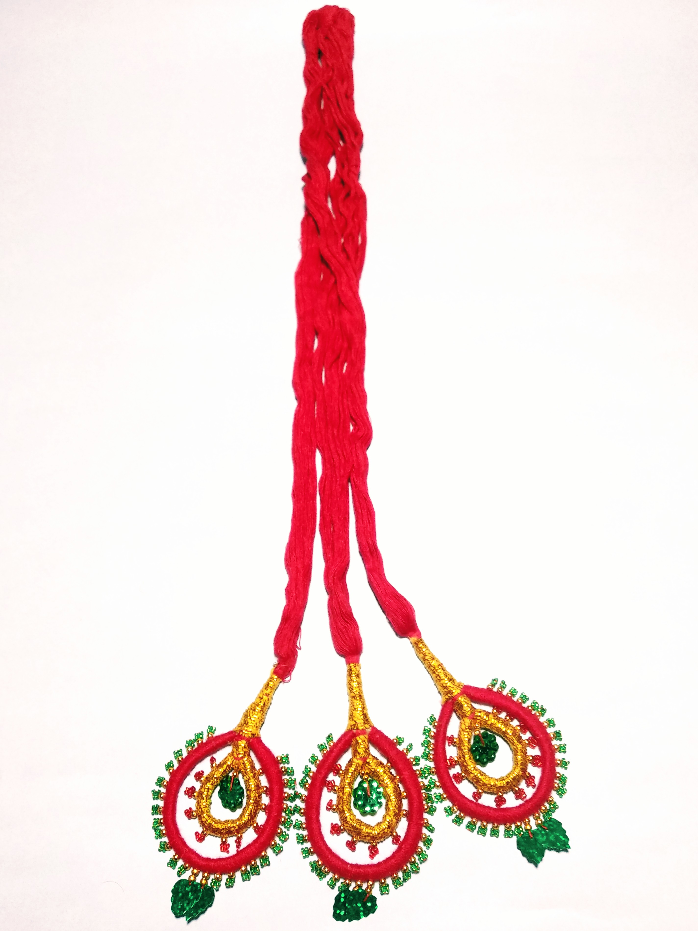 Hair Braid Tassels for Women: पोते पन्खा डोरि