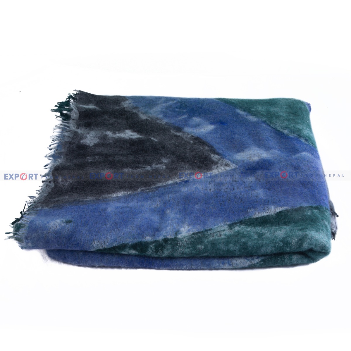 knitted cashmere/pashmina Shawl/felted/luxurious