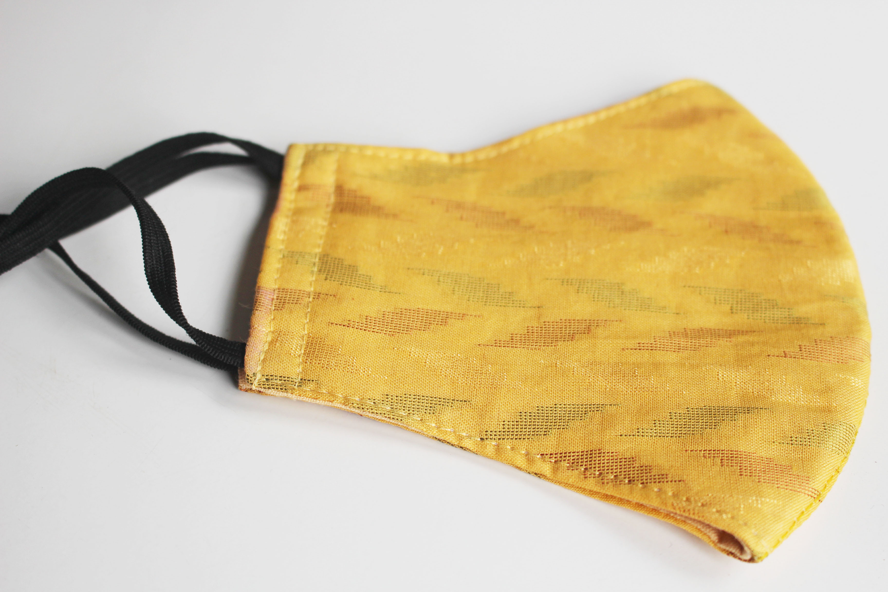 Yellow leaf dhaka mask