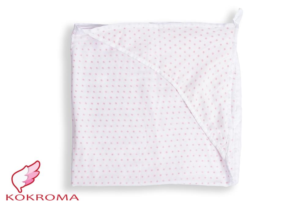 Polkadot Khasto Muslin Cotton Swaddle 