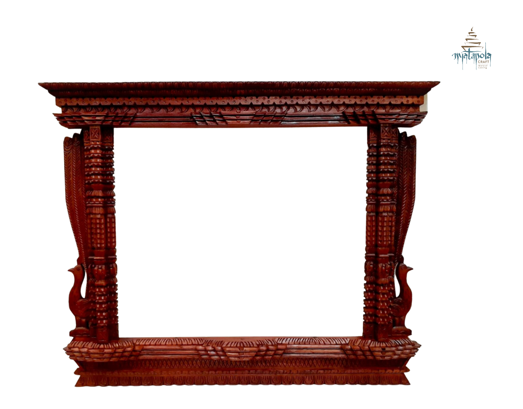  Frame with Peacock  (2ft)