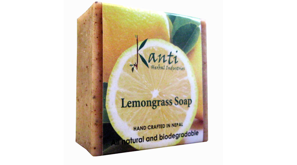 Kanti Herbal Lemongrass Soap- 80gm