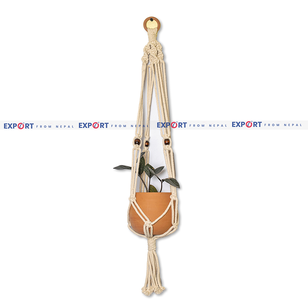 Wall Hanging Macramé Plant Pot Holder