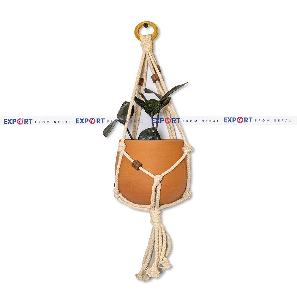 Wall Hanging Macramé Plant Pot Holder