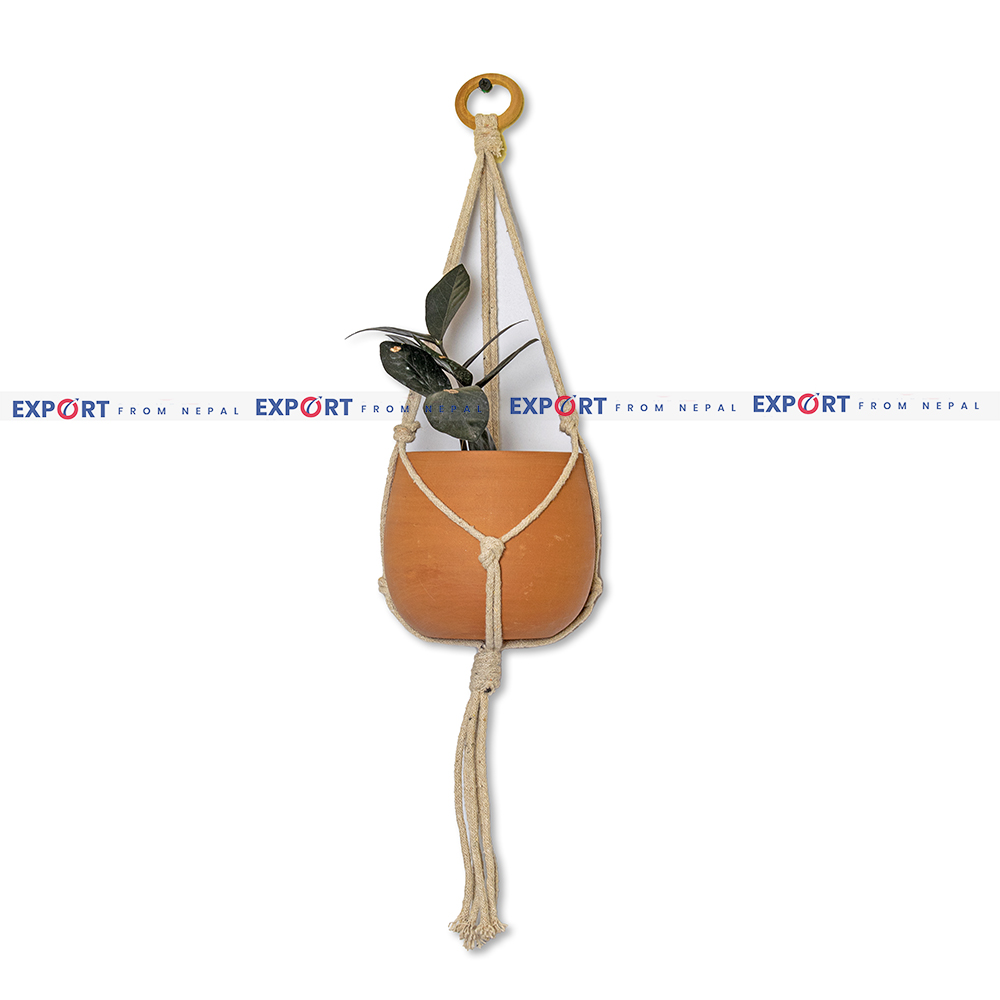 Wall Hanging Macramé Plant Pot Holder