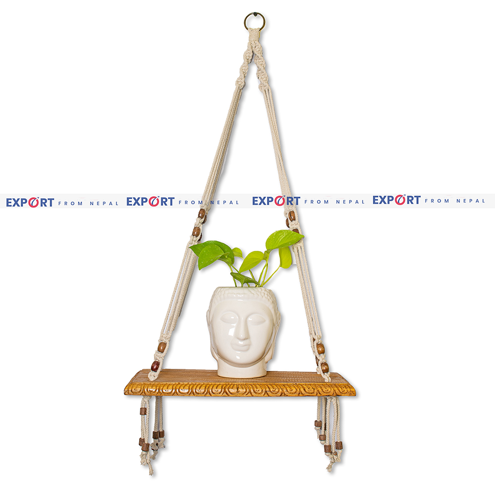 Wall Hanging Macramé Plant Pot Holder 
