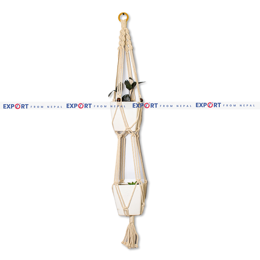 Wall Hanging Macramé Plant Pot Holder
