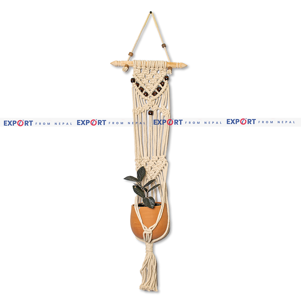 Wall Hanging Macramé Plant Pot Holder