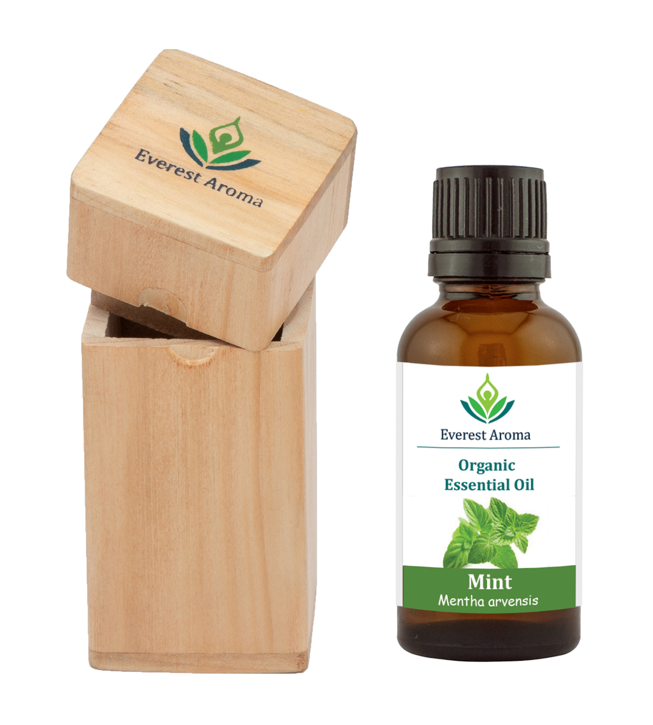 Organic Mentha Essential Oil (10ml) | Aromatherapy | Herb Extract | Relieves Muscle and Joint Pain | Medicinal