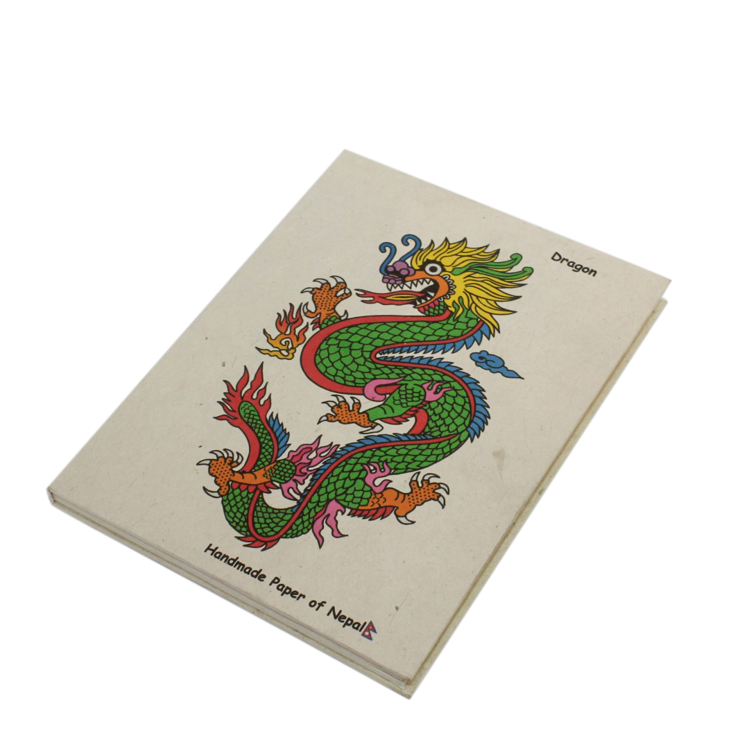 Large Printed Lokta Notebook 