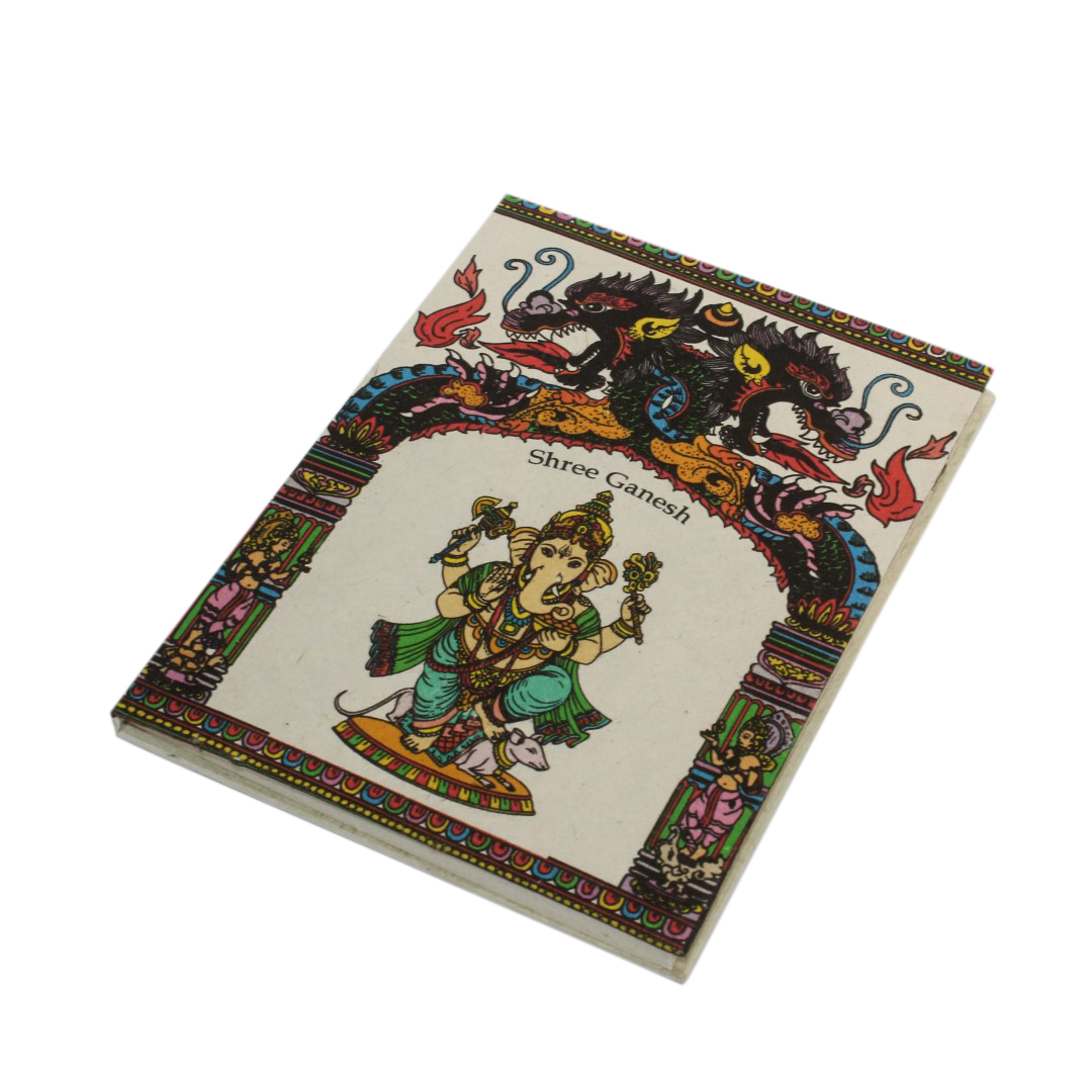 Large Printed Lokta Notebook 